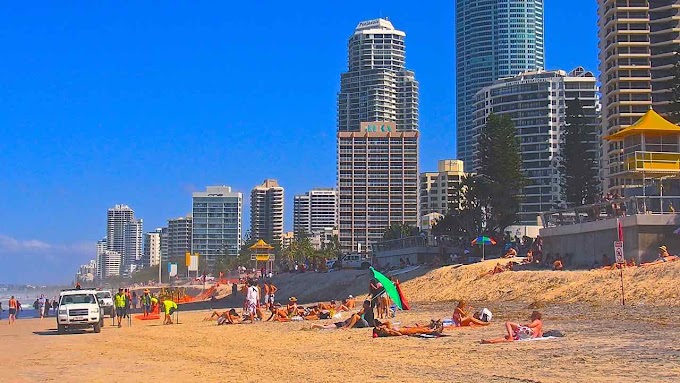 Surfers Paradise Beach Destroyed 14/3/13 Video and Photo
