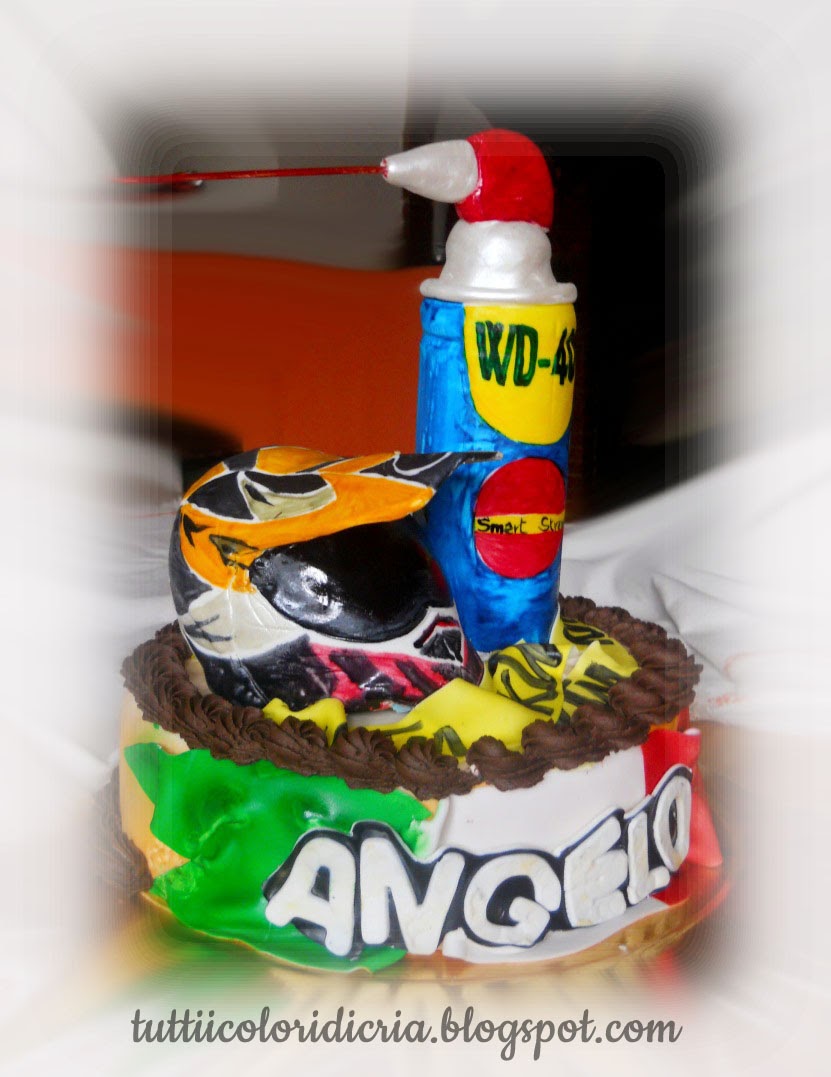 Torta Con Moto: Il Cake Design Di Delizie Del Laboratorio - Foto 12