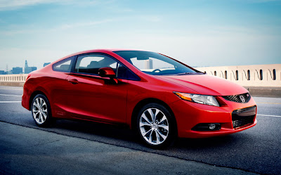 honda civic si coupe 2012 rallye red color