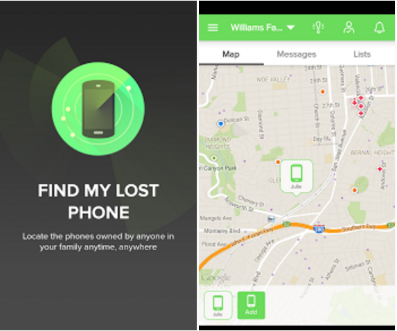 Find My Lost Phone - Application Screenshots Find My Lost Phone - Application Screenshots
