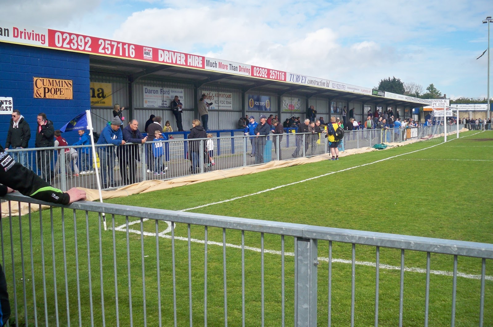 Football Grounds visited by Richard Bysouth: Havant & Waterlooville FC