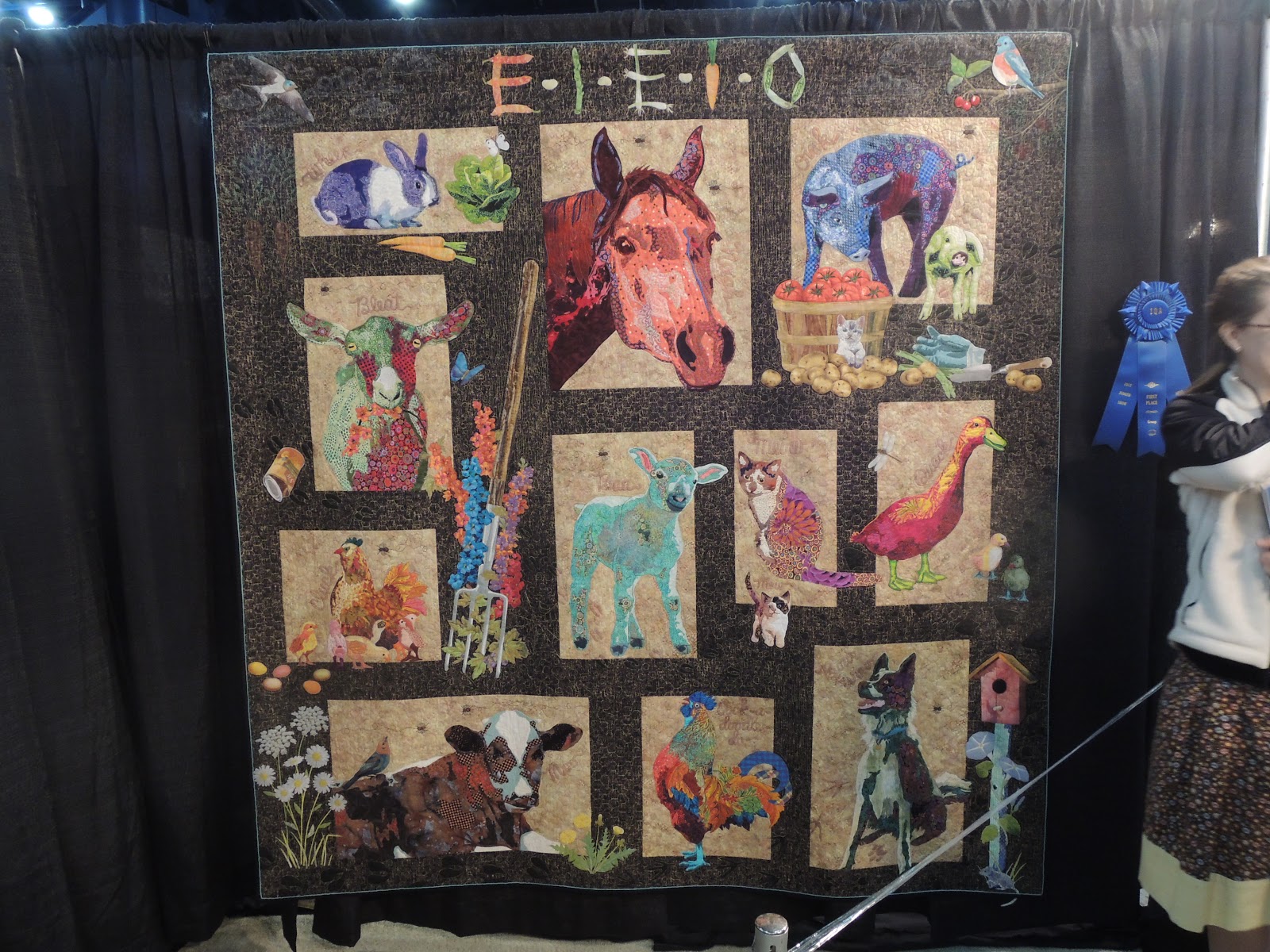 Will Knit for Math Houston Quilt Festival