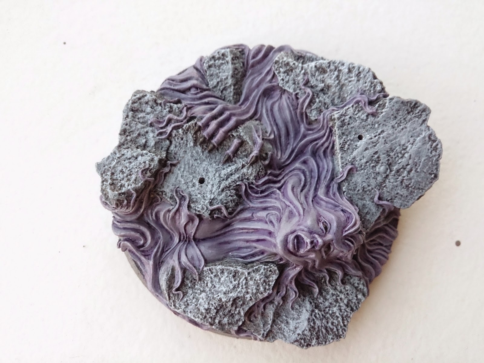 Painting Daemonic Bases Slave to Slaanesh