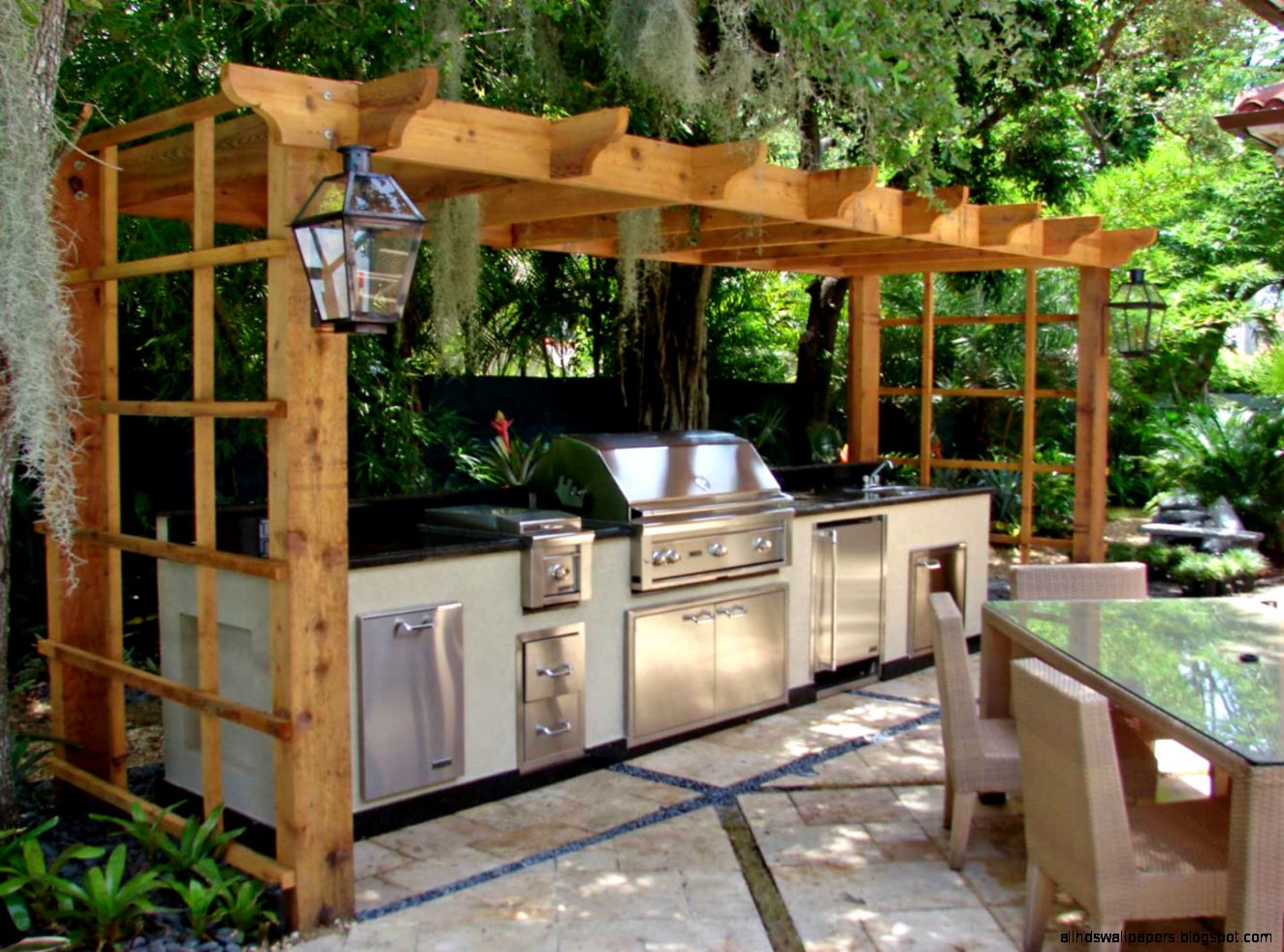 outdoor kitchen design ideas backyard   Home Area