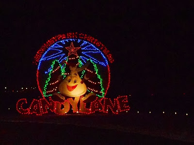 Christmas Candylane in Hersheypark Pennsylvania