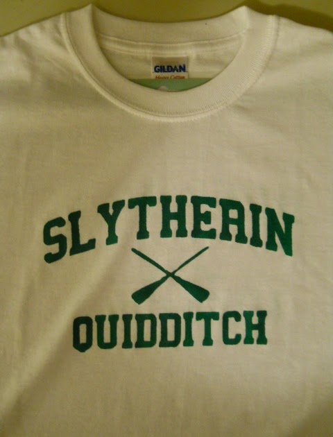 My Creative Therapy: Harry Potter/Slytherin t-shirts