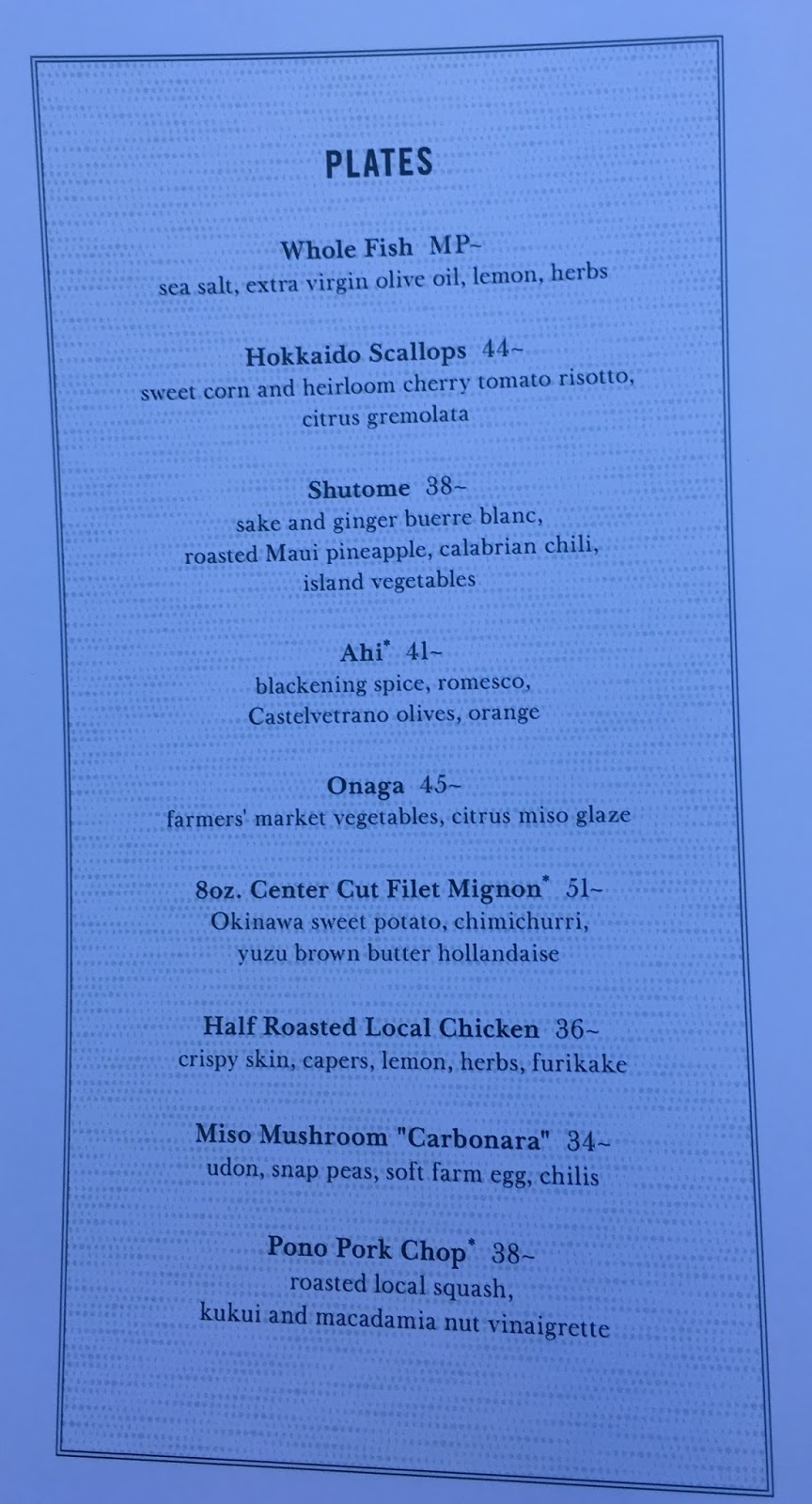 GREAT EATS HAWAII HERRINGBONE