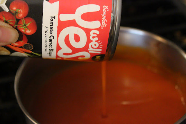 See how we made our late night snacking tradition better with the Tomato Carrot Bisque from Campbell's Well Yes!™ Soup!