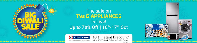 Flipkart Big Diwali Sale  discounts, cashbacks, exchange offers, and no cost EMIs on various products