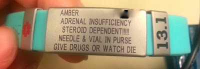 Steroid dependent bracelet