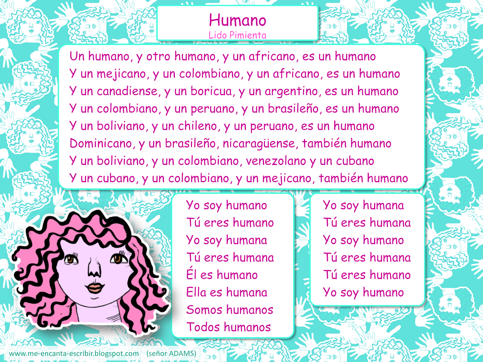 Me Encanta Escribir En Espanol Cancion Humano De Lido Pimienta Las Nacionalidades Gato cantando sueltalo de frozen libre soy en español canciones infantiles disney frozen. humano de lido pimienta