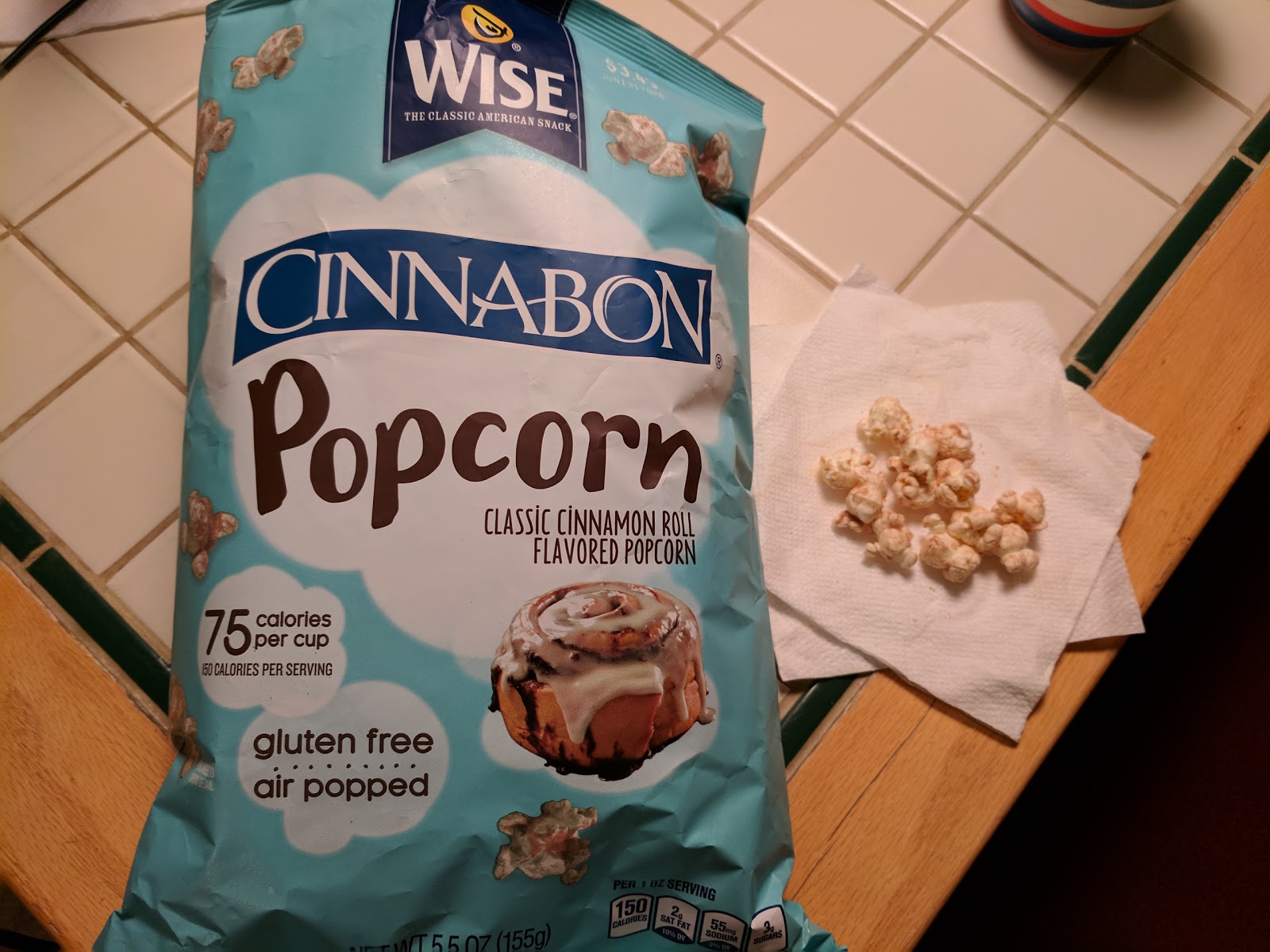 Wise Popcorn Julie's Dining Club