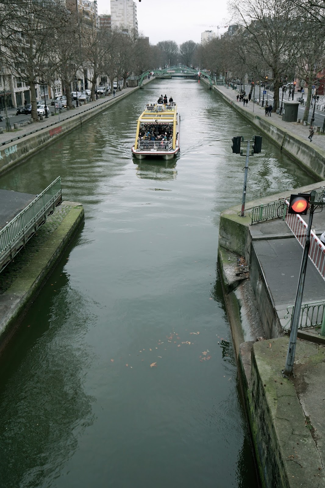 サン・マルタン運河（Canal Saint-Martin）