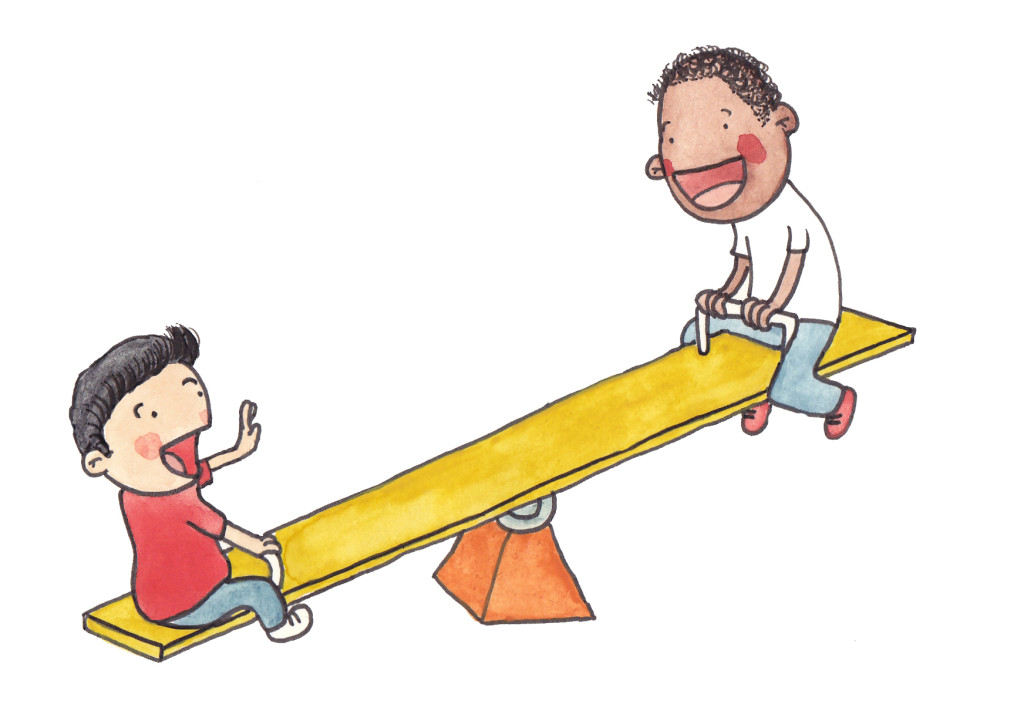 Teeter-totter.