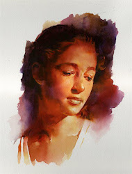 stan miller watercolor portrait watercolour painting artists paintings artist portraits female wooarts log