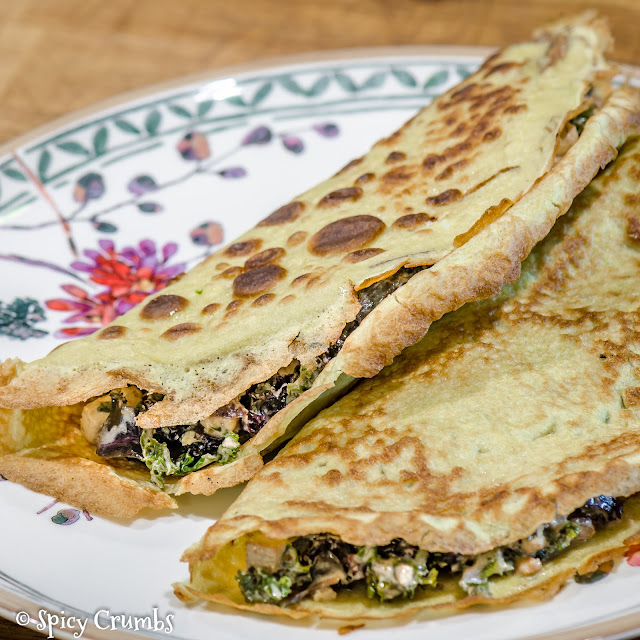 špaldovo pohankové palačinky