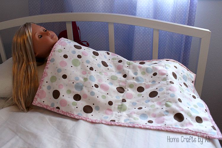 Sewing for Beginners Easy Doll Blanket Home Crafts by Ali