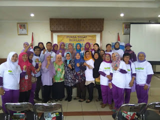 Cek Kesehatan Gratis kpd Warga Kel. Warakas bersama GEMAHATI & SUSU HAJI SEHAT, 26 Mei 2017 Jakarta Utara