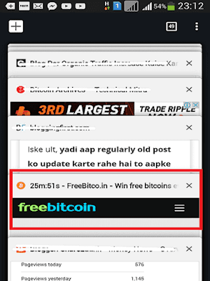 tab free bitcoin