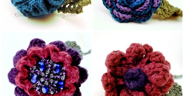 Cheri Quite Contrary: Crochet Floral Bouquet