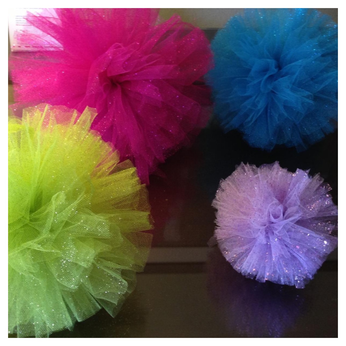 Ashley Thunder Events Mom Mondays DIY Tulle Flowers