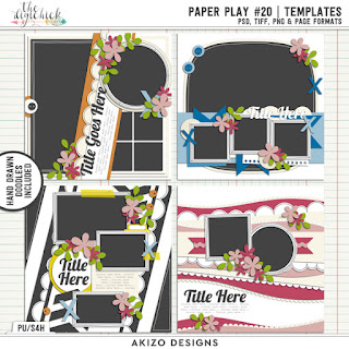 Paper Play 20 by Akizo Designs