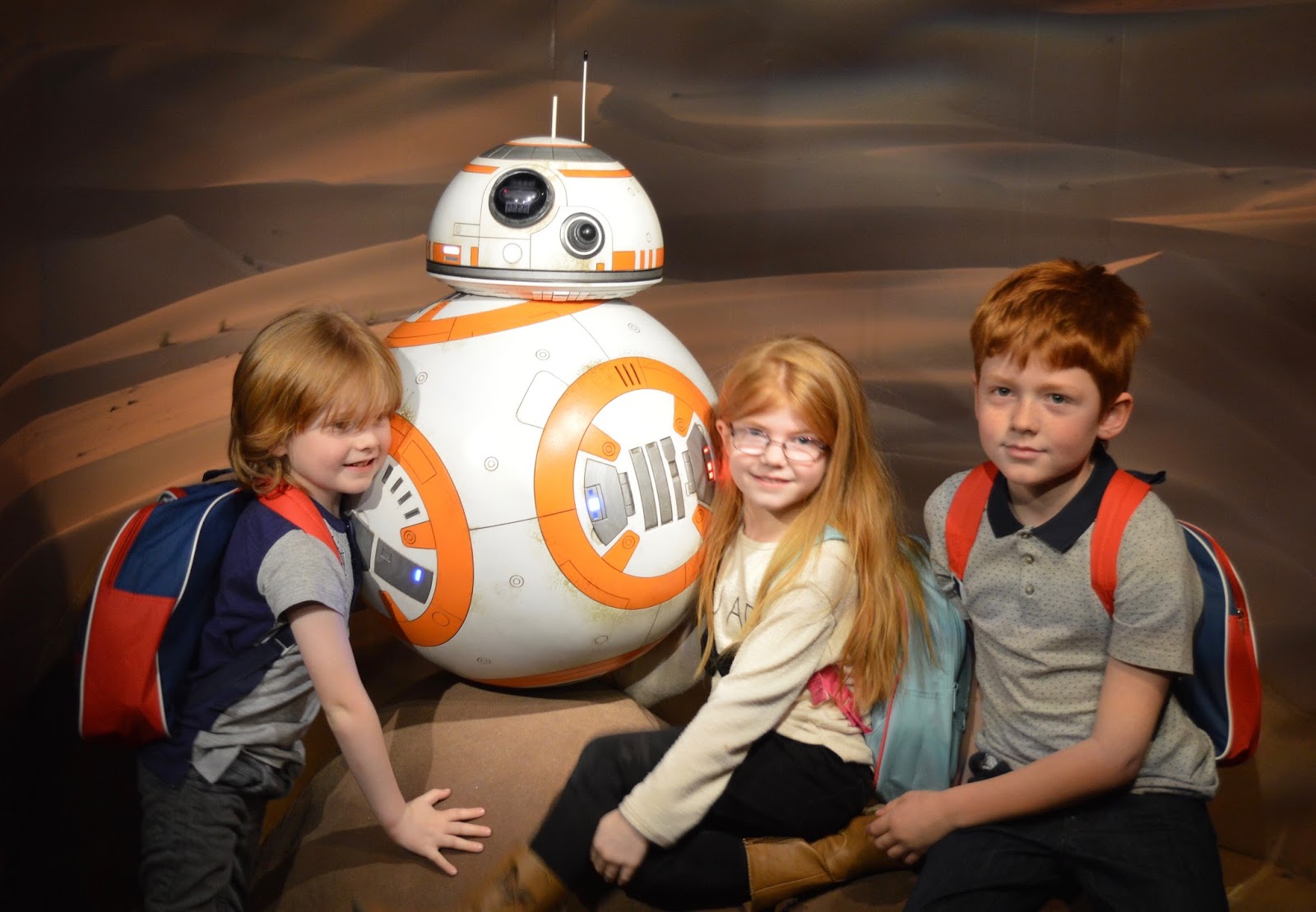 A family day trip to London with Virgin Trains East Coast - Madame Tussauds BB8