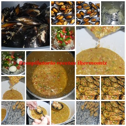 La thermomix vinagreta a mejillones con