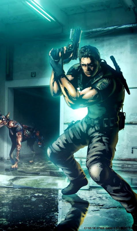 Chris Redfield Marvel vs Capcom 3 iPhone 6 wallpaper   Resident