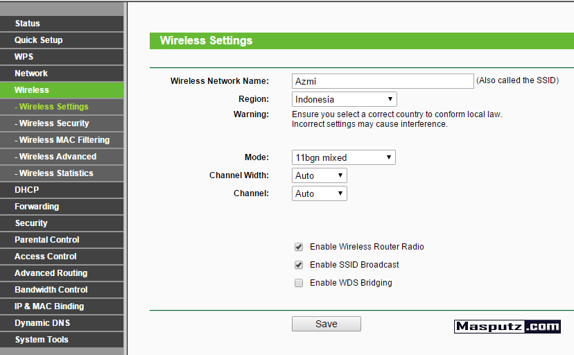 Menambahkan Virtual Server Pada Router Tp-Link