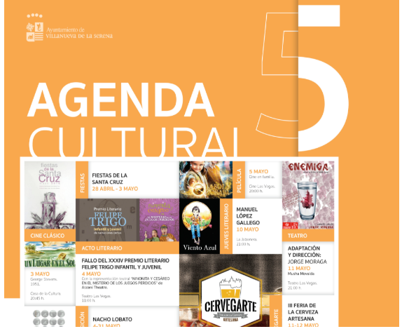 Agenda Cultural Mayo 2018