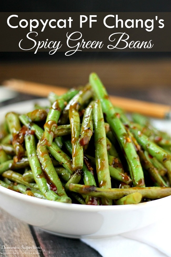 COPYCAT PF CHANG'S SPICY GREEN BEANS RECIPE Food, recipe,keto
