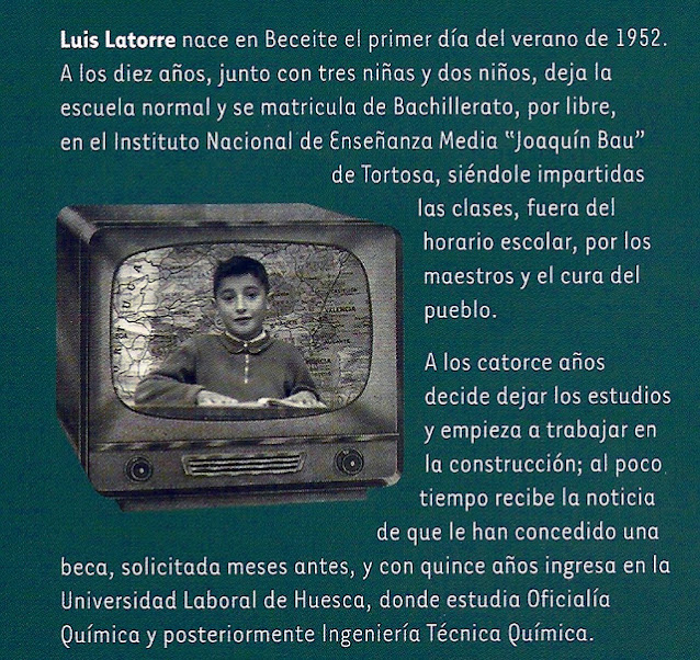 Luis Latorre Albesa nace en Beceite, Beseit,