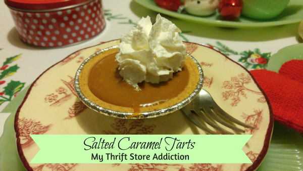Salted Caramel Tarts Easy no bake dessert  mythriftstoreaddiction.blogspot.com