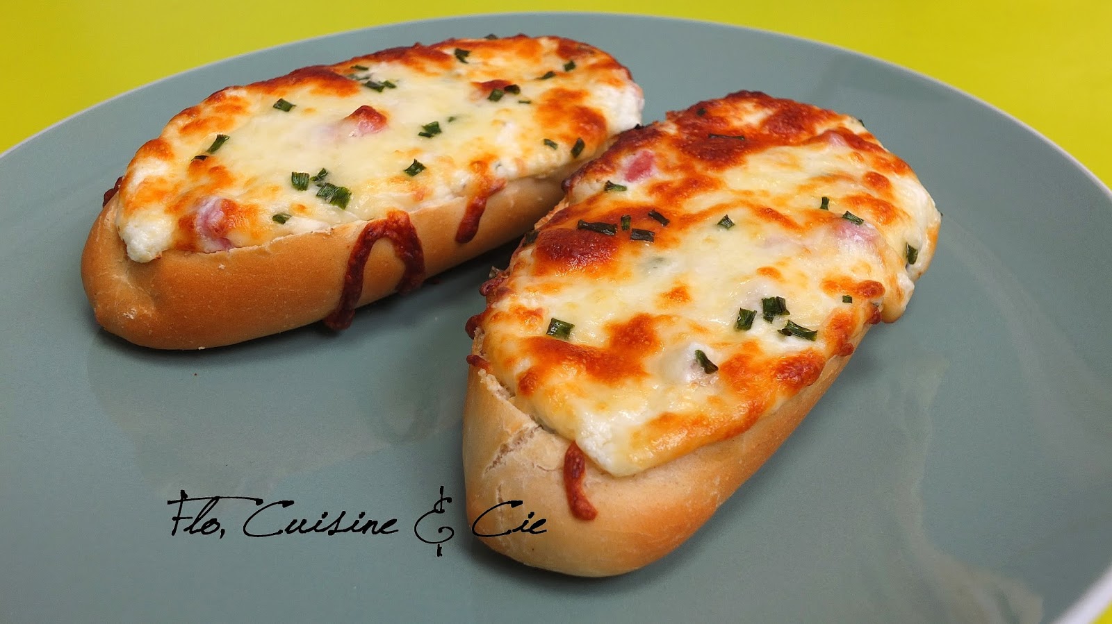 Flo, Cuisine & Cie. Pains garnis jambon fromages