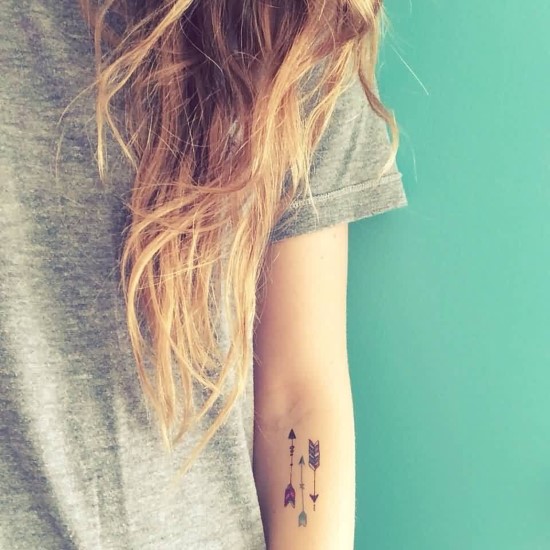 Tatuagens de flechas Tatuagens de flechas