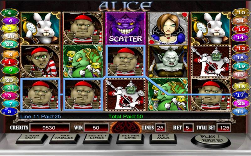 Alice Slots Machine
