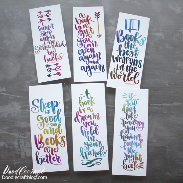 8 Coloring Bookmarks With Quotes About Books and Reading Cute Doodle  Markers Boy Girl Drawings Digital Download 
