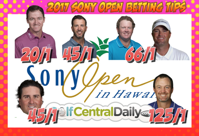 PGA Tour Betting Tips Expert Sony Open