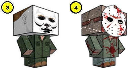 PAPERMAU: Halloween 1978-2018 - Michael Myers Paper Toy - by  PapermauDownload Now!
