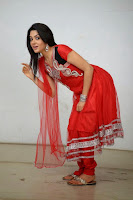 Sakshi Chowdary New Glam Photo Shoot in Red HeyAndhra