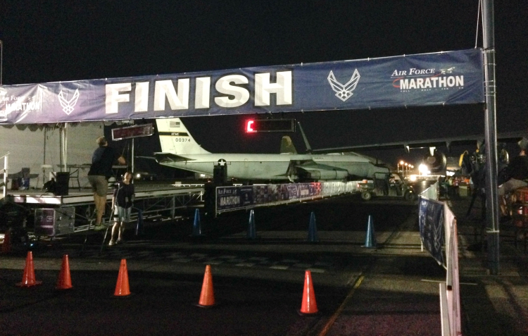 Air Force Half Marathon, MAJCOM Challenge Finish Line