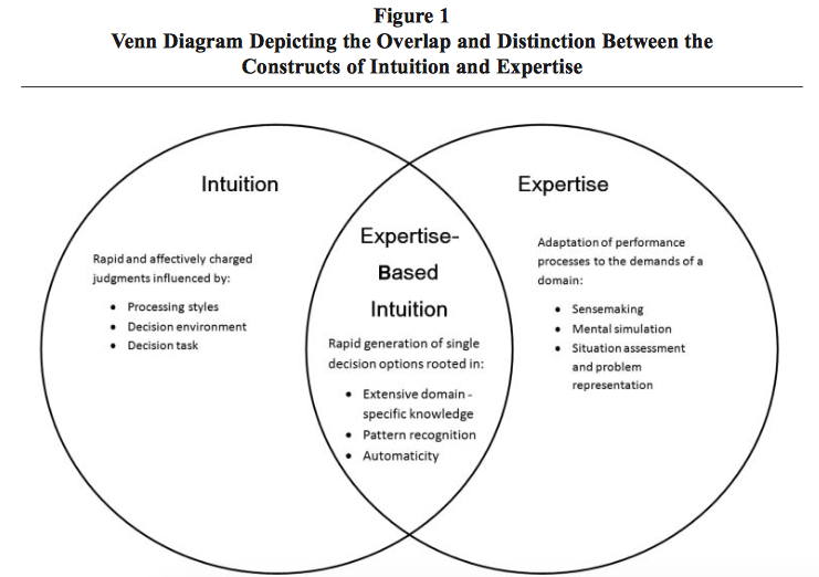 Advanced Analytic Techniques: Expertise-Based Intuition and Decision