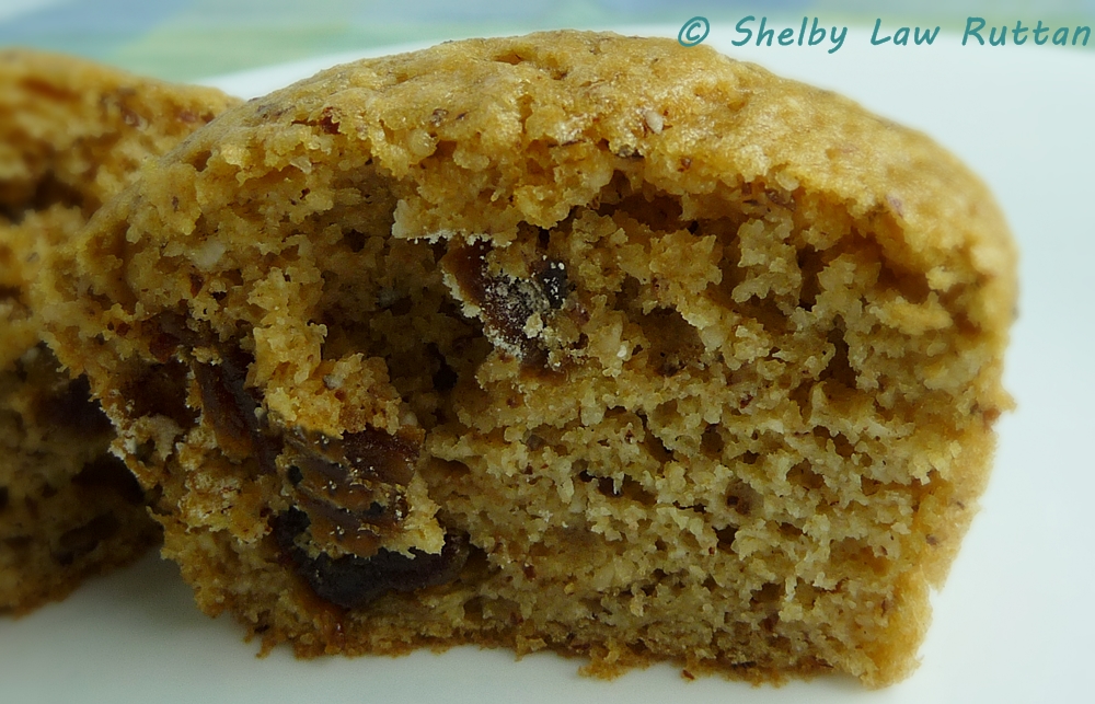 Almond Date Muffins Grumpy's Honeybunch