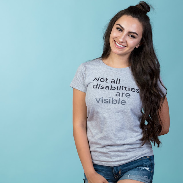 Not All Disabilities Are Visible shirt - chronic illness invisible disability