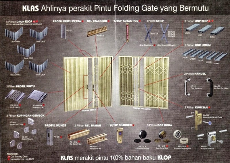 folding gate Jual Pintu Ruko Jambi