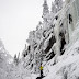 Ice Climbing A Frozen Waterfall in Finland!