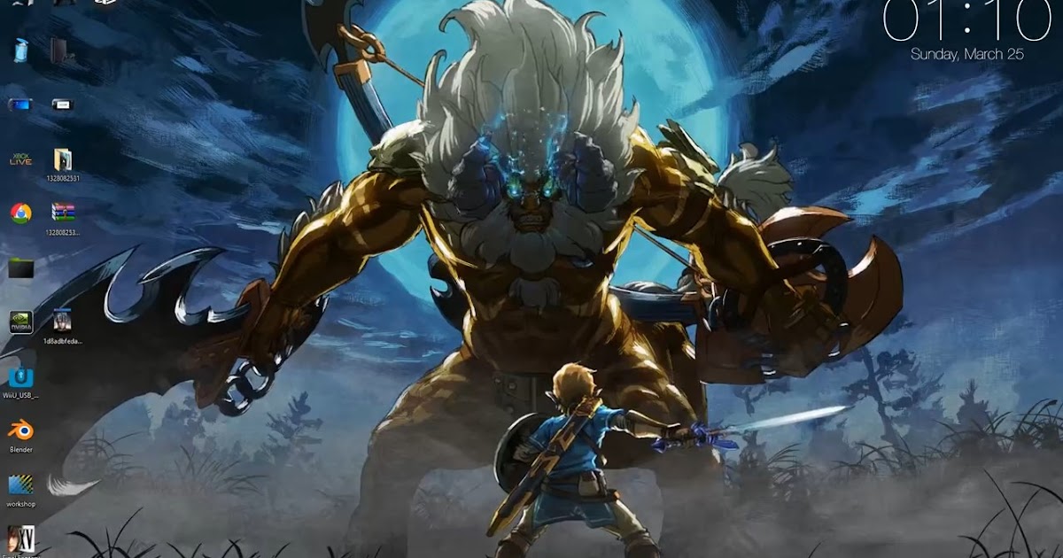 BOTW Link Boss Fight live wallpaper free download