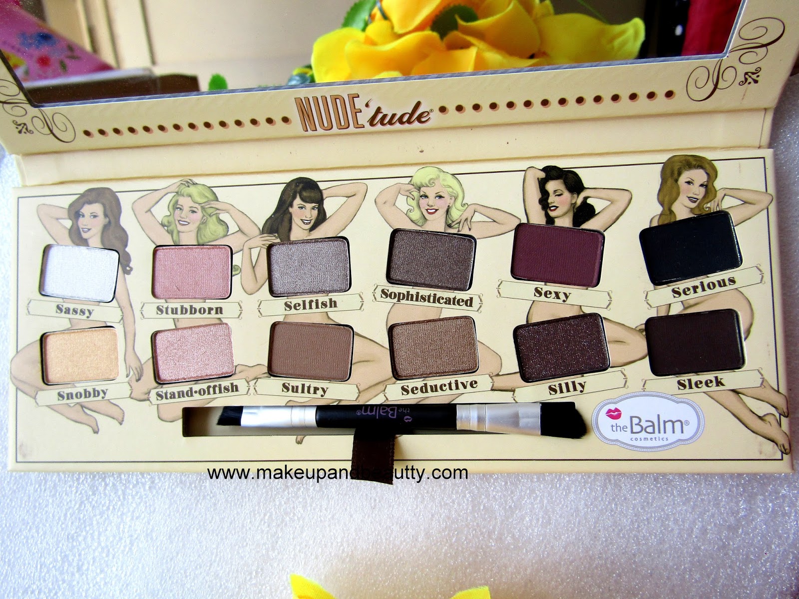 Makeup And Beauty Review And Swatches Of Thebalm Nude Tude