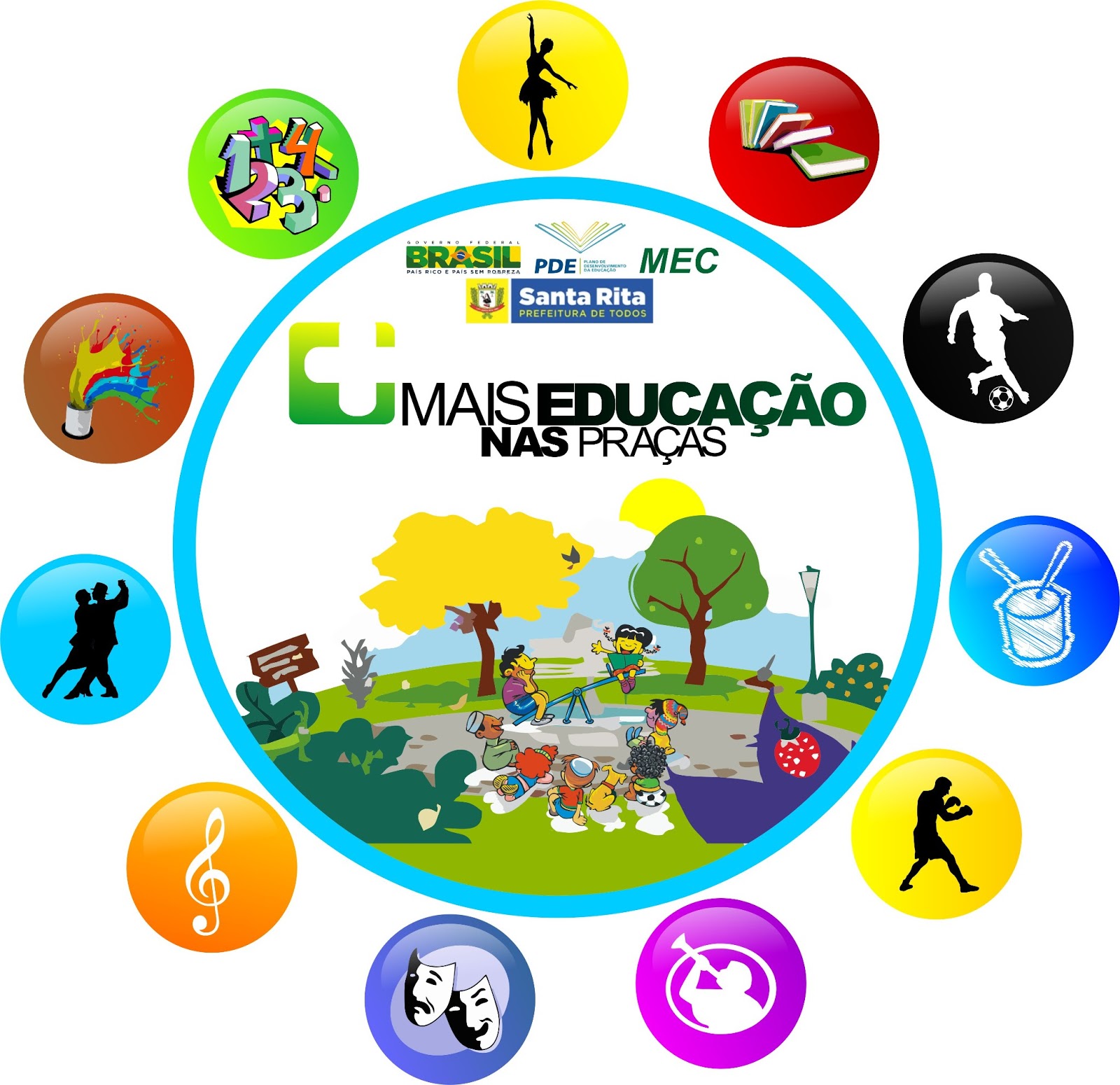 + Educação Santa Rita/PB: PROJETO MAIS EDUCAÇÃO NAS PRAÇAS